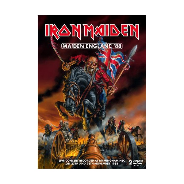 DVD Maiden England '88 (Edição em Espanhol) EMI CATALOGUE MARKETING - Dvds e vídeos - dvd, maiden england, 88, edição espanhola