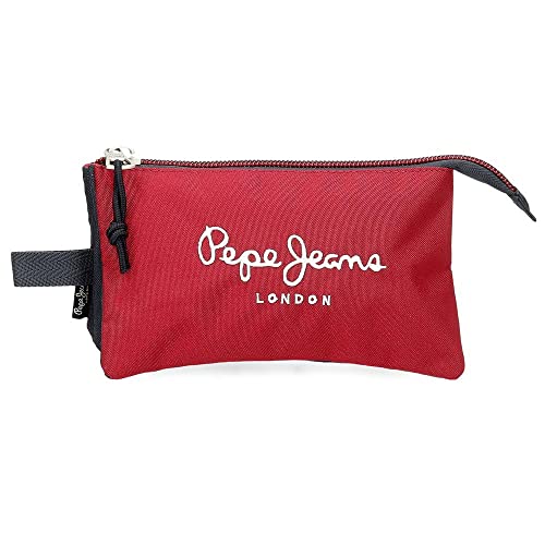 Estojo PEPE JEANS Clark (Vermelho - Poliéster) PEPE JEANS - Organizadores de mesa - poliéster, vermelho