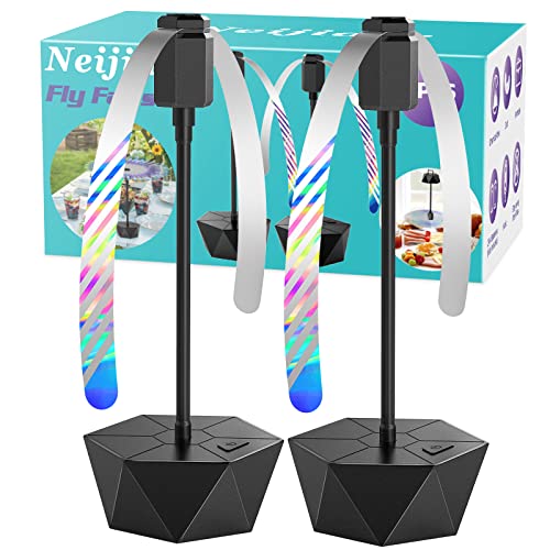 Ventoinha Anti-Mosquitos NEIJIACR (2 Un) Neijiaer - Repelentes de insetos domésticos - anti-mosquitos, usb, preto branco