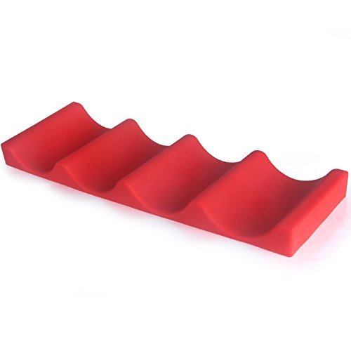 Suporte para Garrafas de Vinho VINSENTINOX Vermelho xiaoshenlu - Organizadores de cozinha - suporte, garrafa, vinho, vermelho