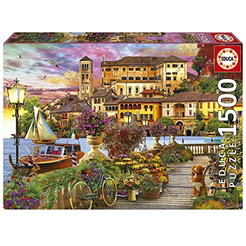 Puzzle EDUCA BORRAS Passo Italiano (Idade Mínima: 12 Anos - 1500 Peças) Educa Borrás - Quebra-cabeças - 1500 peças, cartão forte, 12 anos, Passo Italiano