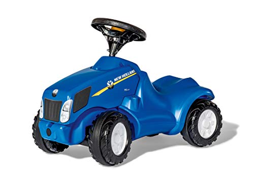 Mini Trator ROLLYTOYS New Holland TVT 155 (Idade Mínima: 3 - 110 x 60 x 50 cm) Rolly Toys - Brinquedos - marcha à frente, marcha atrás, estabilizadores, 3 anos