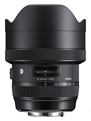 Objetiva SIGMA 12-24mm/4 (A) DG HSM (Encaixe: Nikon F - Abertura: f/22 - f/4) Sigma - Lentes de câmera - ultra-wide, 12-24mm, f/4, nikon f
