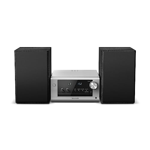 Panasonic Sc-Pm700Eg-S Aparelhagem de Áudio com Fios e Sem Fios Prateado Panasonic - Alto-falantes - bluetooth, 2.0 canais, rádio, prateado