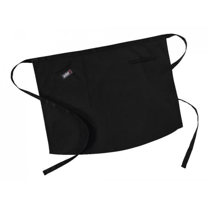 Acessório para churrasqueiras/grelhadores ao ar livre WEBER 8301 Weber - Aventais - preto, algodão