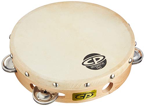 Tamborim LP LATIN PERCUSSION CP-BOIS-8 Lp Latin Percussion - Percussão manual - madeira, claro, ergonômico, corta-cabelos