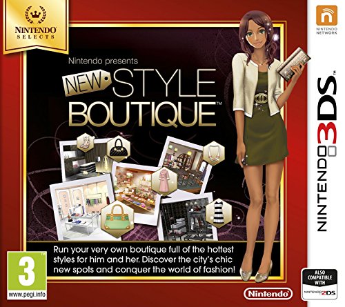 Jogo Nintendo 3DS New Style Boutique (Nouveau style boutique) Nintendo - Software de jogos de vídeo - nintendo 3ds, realidade aumentada, streetpass, jogo