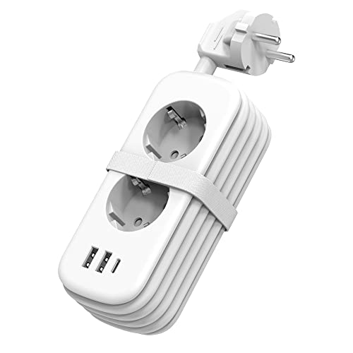 Extensão Elétrica UNIDAPT (2 Tomadas - Tipo F) Unidapt - Fios e cabos elétricos - 2 tomadas, tipo f