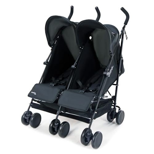 Carrinho de Bebé Individual ASALVO Double River Preto (55x86x109 cm) Asalvo - Móveis para bebês e crianças pequenas - individual, double river, preto, 55x86x109 cm