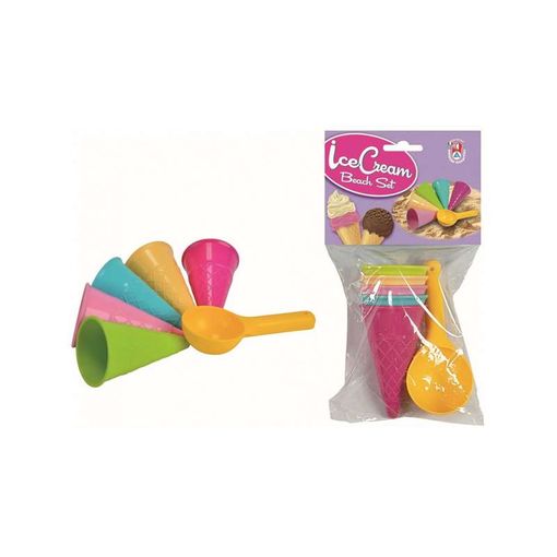 Conjunto de 5 Copos e 1 Pá de Gelados DISNEY Simba Toys - Brinquedos - 5 copos, 1 pá, disney, gelados