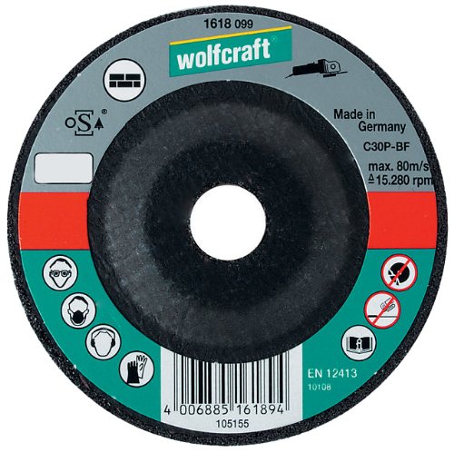 Disco de Corte para Pedra WOLFCRAT Ø 115 x 2,5 x 22,23 mm Wolfcraft - Lâminas de serra - 115 mm, 25 mm, 13300 rpm, 80 m/s