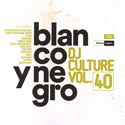 CD Blanco Y Negro DJ Culture Vol. 40 - Blanco y Negro Dj Culture Vol. 40 (2 Cd) BLANCO Y NEGRO - Cds de música - cd, blanco y negro, dj culture vol. 40, 2 CD