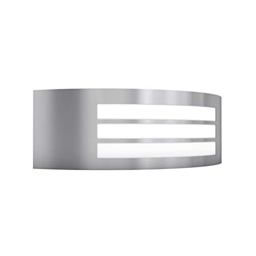 Candeeiro Exterior VIDAXL Aço Inoxidável (Branco - E27 - 60 W) vidaXL - Luminárias Decorativas - aço inoxidável, branco, e27, 60 W