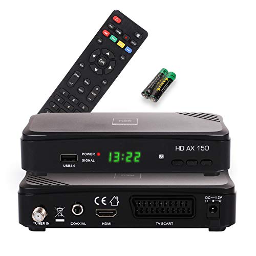 Receptor de TV por Satélite OPTICUM Ax-150 Red Opticum - Áudio - satélite, hdmi, usb, controlo remoto, subtítulos