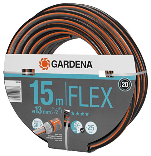 Mangueira GARDENA 18031-20 15m Cinza e Laranja Gardena - Mangueiras de jardim - 1,5 m, 25 bar, 13 cm