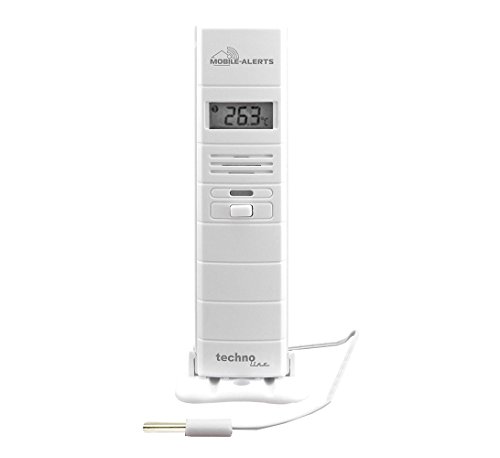 Sensor de temperatura e humidade TECHNOLINE 10300 Technoline - Previsores do tempo e estações - temperatura, humidade, bateria AAA, 2 pilhas