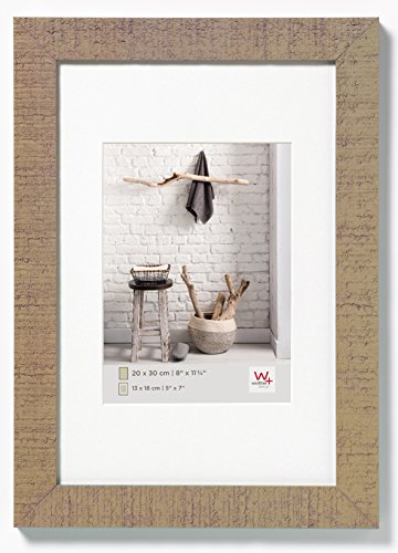 Moldura WALTHER DESIGN Ho520C (Bege - Madeira) Walther - Porta-retratos - madeira, MDF, elegante, 15x20cm