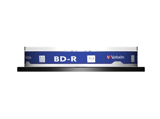 Disco de Blu-ray Virgem VERBATIM BD-R 25GB Verbatim - Mídias vazias - disco blu-ray, virgem, verbaitm, BD-R, 25GB, escrita