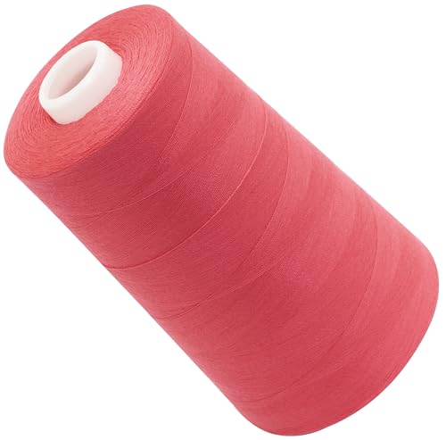Fio para Costura AERZETIX C72560 (Rosa - 4.000 m) AERZETIX - Fibras para artesanato - rosa, 4.000 m