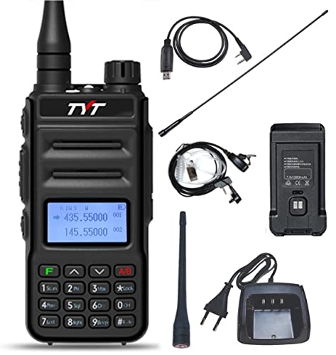 Walkie-Talkie TYT TH-UV88 (8 Canais - Até 16 Km - Até 14h - Preto) TYT Electronics Co., Ltd. - Rádios bidirecionais - 8 canais, 1,6 km, 2 m, 144-146 MHz