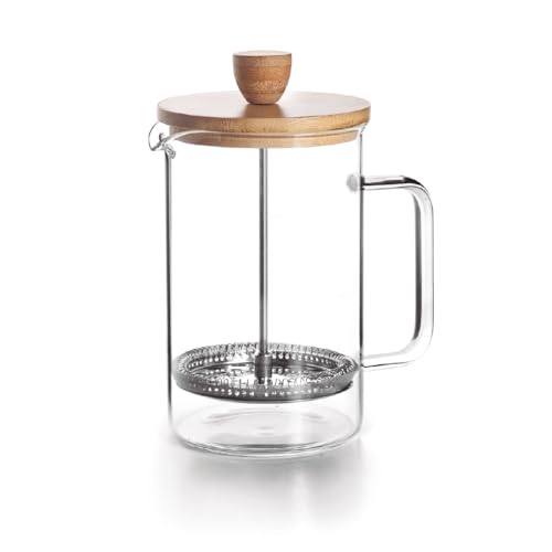 Máquina de Café de Filtro LACOR Wood (8 Chávenas - Aço Inoxidável e Madeira) Lacor Menaje Profesional S.L - Cafeteiras de êmbolo - 8 chávenas, aço inoxidável, madeira, manual