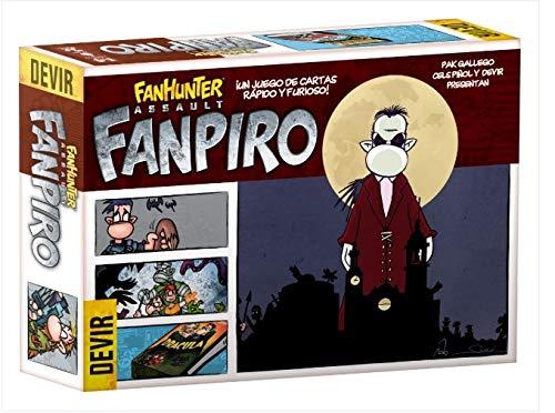 Jogo de cartas FANHUNTER ASSAULT FANPIRO-CARTAS Devir - Jogos - vampiros, fanpiros, criaturas da noite, ditadura da fadiga