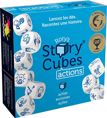 Jogo de Tabuleiro ASMODEE Story Cubes: Actions Asmodee - Jogos - criativo, ação, dado, inspirador