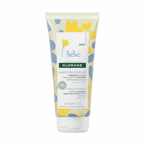 Champô BEBÉ Desembaraçante Calmante (200ml) Klorane - Shampoo & condicionador - desembaraçante, calmante, 200ml, bebés