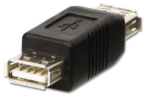 Adaptador de gênero LINDY 71230 (USB - Preto) Lindy - Adaptadores - usb, preto
