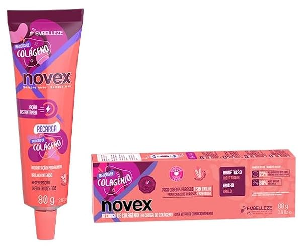 Suplemento Alimentar NOVEX Recarga Colagénio (80 g) NOVEX - Shampoo & condicionador - recarga, colagénio, 80 g