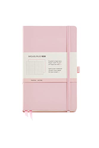 Caderno MIQUELRIUS Rosa (A4 - Quadriculado) MIQUELRIUS - Cadernos e bloco de notas - rosa, quadriculado, a4, borracha