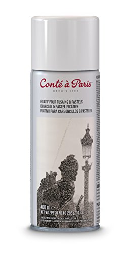 Conté à Paris Fixador de Pastel e Carvão 400 Ml COLART - Ferramentas de arte e artesanato - fixador, pastel, carvão, 400 ml