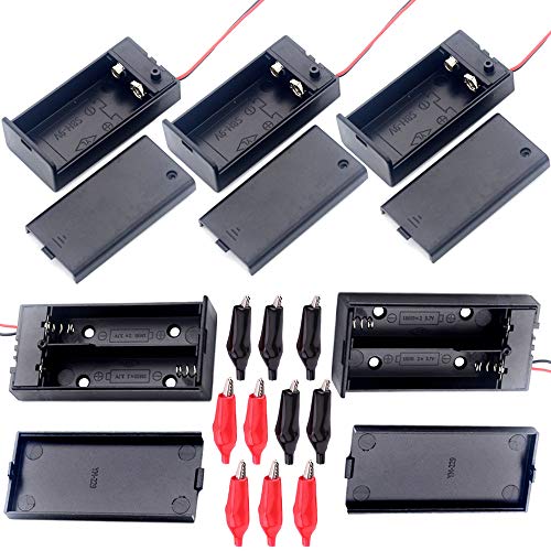 Caixa de Bateria Recarregável YUEQIN 2 pcs YQ - Suportes de bateria - bateria recarregável, li-ion 18650, 2200mAh, cabo micro usb, adaptadores usb