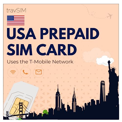 Cartão de Memória TRAVSIM USA (T-Mobile) - 50GB travSIM - Placas e adaptadores de interface de computador - flash cartão, 50 GB, MicroSDHC, 100 MB/s