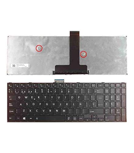 Teclado TOSHIBA (Layout Espanhol - Preto) Portatilmovil - - Teclados - layout espanhol, preto, retroiluminado, teclado numérico