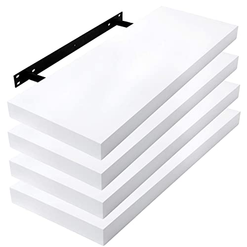 Acessório de Prateleira LESTRAIN 4 Estantes Balda Flotantes Pared Madera Lestarain - Prateleiras industriais - estantes, balda flutuante, pared, madera