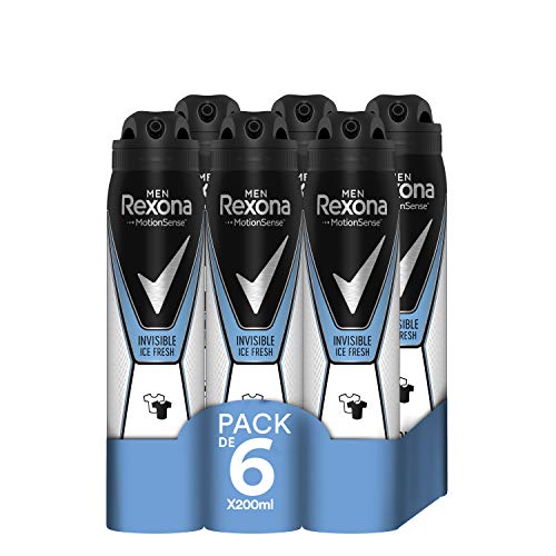 Desodorizante REXONA Invisible Ice Fresh (200ml) Rexona - Desodorizantes e antitranspirantes - desodorizante, invisible ice fresh, 200ml