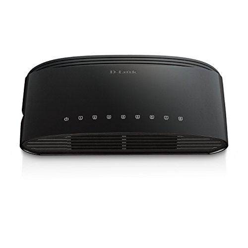 Switch D-LINK DES-1008D (8 Portas Fast Ethernet) D-Link - Concentradores e comutadores - 8 portas, fast ethernet, dúplex, sem fios