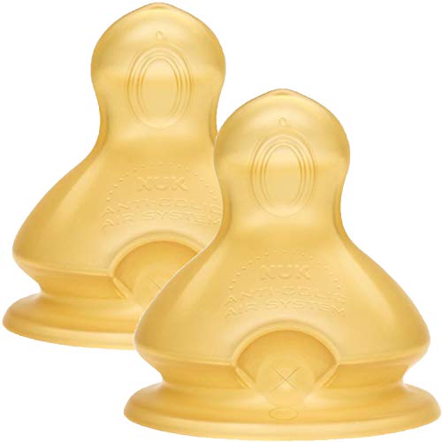 Conjunto de biberões NUK First Choice + (0 meses) NUK - Bicos e forros para mamadeiras de bebê - biberões, 0+ meses