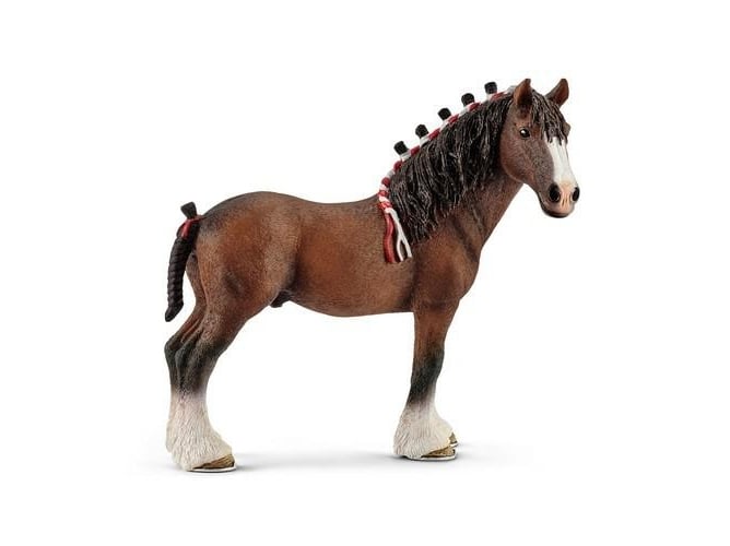 Figuras de Brincar SCHLEICH Clydesdale (Idade Mínima Recomendada: 3 anos) Schleich - Bonecos de ação e brinquedo - figura, brincar, 3 anos