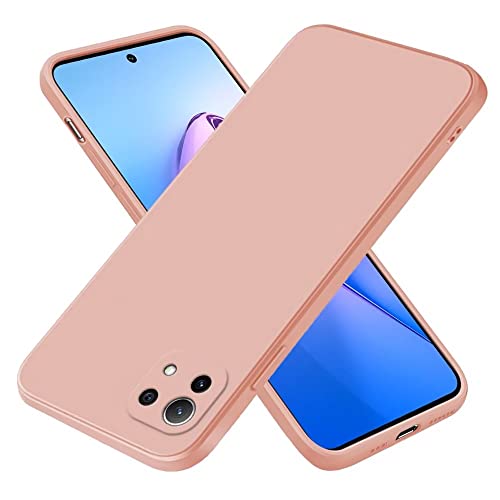 Capa para Xiaomi Mi 11 Lite EASYCASES Silicone Rosa EASSGU - Peças de reposição para telemóveis - silicone, rosa, xiaomi mi 11 lite, resistente a riscos