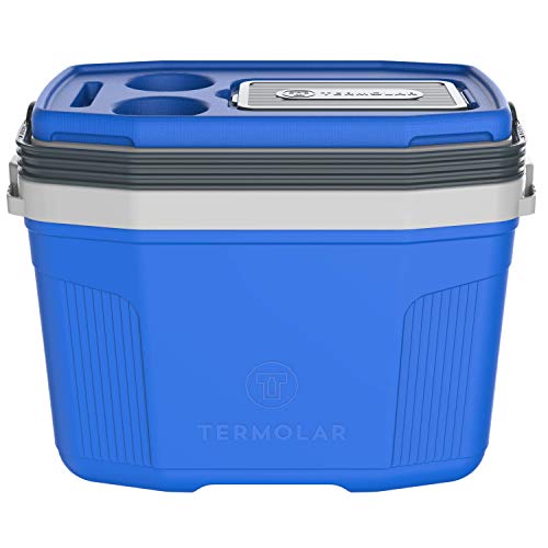 Geladeira Portátil Outsunny | 40L - Preto (Campismo e Caminhada) Termolar - Porta-alimentos e bebidas - 40l, abs, termostato regulável, porta para bebidas, compartimento para pratos