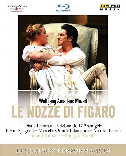 DVD+Blu-Ray Mozart: Le nozze di Figaro - Legendary performances (Edição em Espanhol) Arthaus Musik - Dvds de filmes e programas de televisão - dvd, blu-ray, mozart, nozze di figaro, performances, legendary