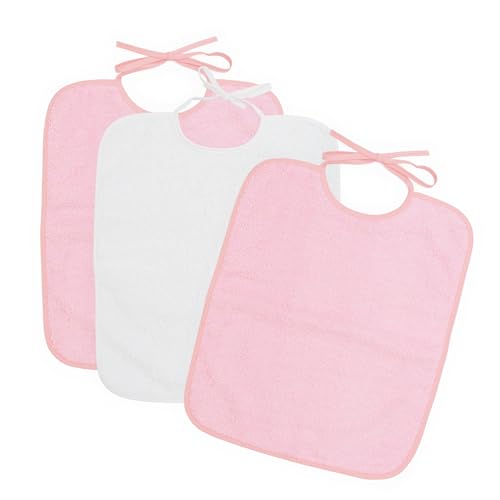 Fraldas TI TIN (32 x 36 cm - 3 Unidades) Creaciones Forcada, s.l. - Amamentação e alimentação - 32 x 36 cm, 3 unidades, fecho de corda, rosa, amarelo