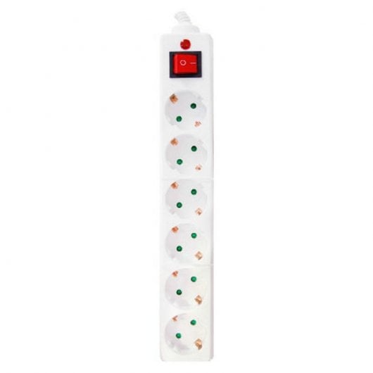 Extensão Elétrica GARZA POWER (6 Tomadas) Garza - Filtros de linha e supressores de surtos - 6 tomadas, proteção infantil, interruptor on/off, sobrecarga