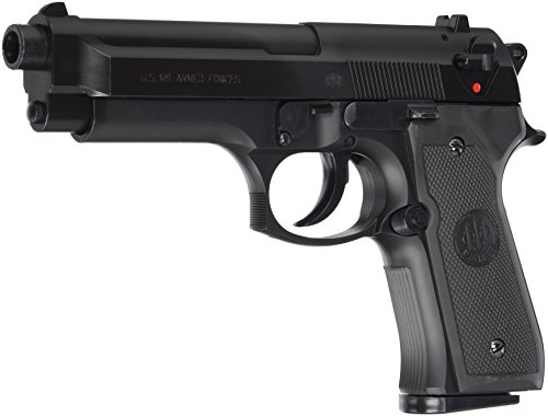 Pistola de Arma de Ação por Compressão NICK AND BEN Softair M9 World Defender BES6Q|#Beretta - Airsoft - compressão, recarregável, 15 bolas, 6mm