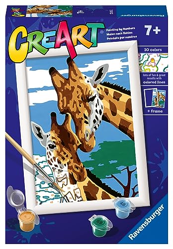 Jogo de Trabalhos Manuais RAVENSBURGER 00.019.615 (7 anos) Ravensburger - Materiais de arte e artesanato - atividades manuais, quadro de madeira, pinturas, pincéis