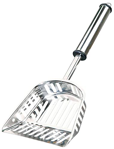 Pá de Areia TRIXIE para areia Metal 1,5 kg - M TRIXIE - Produtos para gatos - 15 kg, metal, limpeza, areia