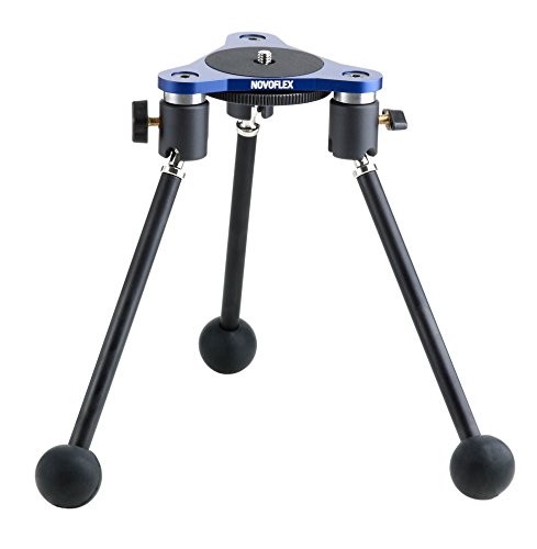 Mini Tripé NOVOFLEX Mini Pod-Eu (Alumínio - Altura Máxima: 19cm) Novoflex - Peças e acessórios para câmeras - mini tripé, novoflex, pod-eu, alumínio, altura máxima, estabilidade