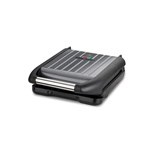 Grelhador de Placas GEORGE FOREMAN GRILL George Foreman - Torradeiras e grelhadores - placas reversíveis, aquecimento rápido, luz indicadora, bandeja gorduras
